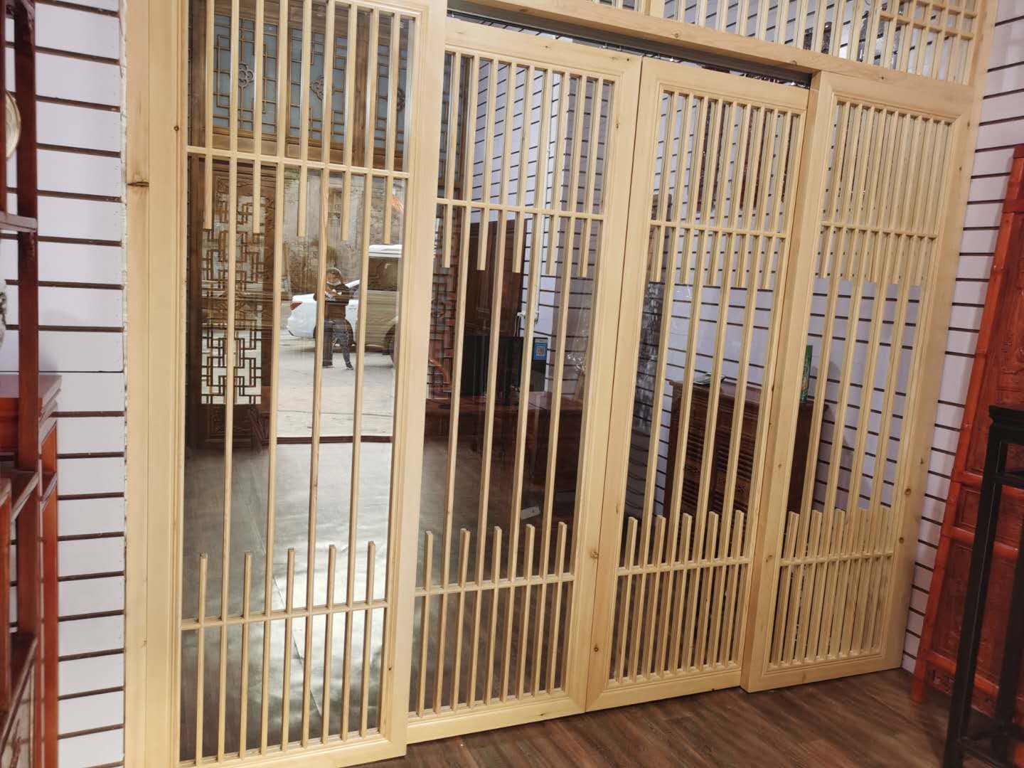 仿古木門 仿古木門